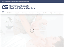 Tablet Screenshot of ccscc.com.au